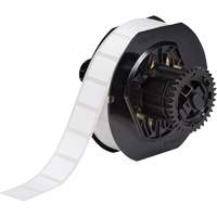 B33 Series Microscope Slide Laboratory Labels, Polyester, 0.9" L x 0.75" H, White Ontario Safety Products