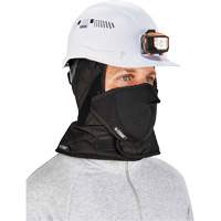 Doublure de casque de s&eacute;curit&eacute; d'hiver trois couches N-Ferno avec cache-bouche, Doublure en Molleton, Taille unique, Noir Ontario Safety Products