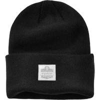 N-Ferno&reg; Rib Knit Beanie Hat, One Size, Black Ontario Safety Products