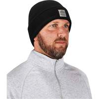 N-Ferno&reg; Rib Knit Beanie Hat, One Size, Black Ontario Safety Products