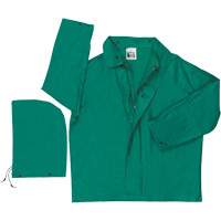 Imperm&eacute;able avec limite dinflammabilit&eacute; Dominator, Polyester/PVC, Grand, Vert Ontario Safety Products