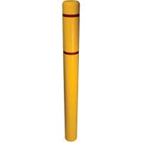 Bollard Cover, 6" Dia. x 52" L, Yellow SGT366 | Ontario Safety Product