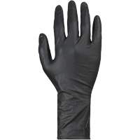 KeepKleen&reg; Disposable Gloves, Large, Nitrile, 8-mil, Powder-Free, Black Ontario Safety Products