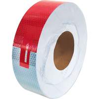 Conspicuity Tape, 2" W x 150' L, Red & White SGU269 | Ontario Safety Product