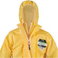 ChemMax<sup>®</sup> 1 Coveralls, Polyethylene/Polypropylene, 4X-Large, Yellow SGU446 | Ontario Safety Product