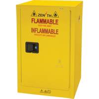 Armoire pour produits inflammables, 12 gal., 1 Porte(s), 23" La x 35" h x 18" p Ontario Safety Products