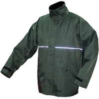 Journeyman Waterproof Jacket, Nylon, Medium, Green Ontario Safety Products