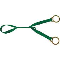 Extension avec anneau en D double, Anneau en D, Usage Temporaire Ontario Safety Products