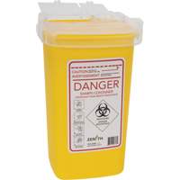 Sharps Container, 1 L Capacity SGW112 | Ontario Safety Product