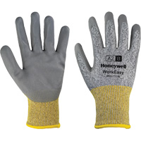WorkEasy Cut Protective Gloves, Size 6/X-Small, 13 Gauge, Polyurethane Coated, HPPE/Glass Fibre Shell, ASTM ANSI Level A2/EN 388 Level B Ontario Safety Products
