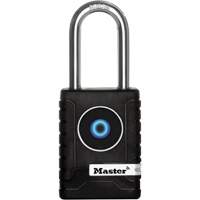 Outdoor Bluetooth&reg; Padlock, Thermoplastic, 2-7/32" Width, Battery Included Ontario Safety Products