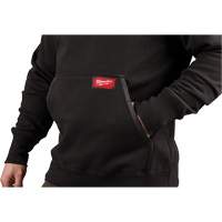 Chandail &agrave; capuchon lourd, Hommes, Petit, Noir Ontario Safety Products