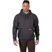Chandail &agrave; capuchon lourd, Hommes, Petit, Gris Ontario Safety Products