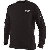 Workskin Long Sleeve Shirt, Men's, Small, Black Ontario Safety Products
