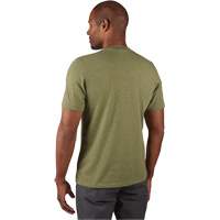 Hybrid Work Tee Shirt, Men's, Small, Green Ontario Safety Products