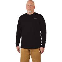 Hybrid Work Tee Shirt, Men's, Small, Black Ontario Safety Products