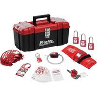 Standard Lockout Kit with Zenex Thermoplastic Locks, Valve Kit, 13 Components Ontario Safety Products