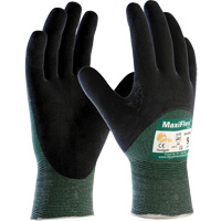 ATG MaxiFlex&reg; Cut Seamless Cut Resistant Gloves, Size Large, 15 Gauge, Nitrile Coated, Engineered Yarn Shell, ASTM ANSI Level A2/EN 388 Level 3/EN 388 Level B Ontario Safety Products