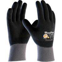Gants compatibles avec les &eacute;crans tactiles ATG MaxiFlex Ultimate, Grand, R&ecirc;vetement Nitrile, Calibre 15, Enveloppe en Nylon/&eacute;lasthanne Ontario Safety Products