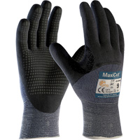 ATG MaxiCut&reg; Ultra DT, Size Large, 15 Gauge, Nitrile Coated, Engineered Yarn Shell, ASTM ANSI Level A3/EN 388 Level 5/EN 388 Level C Ontario Safety Products