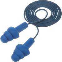 E-A-R Ultrafit Premolded Earplugs, Corded, One-Size, Bulk - Polybag, NRR 25 dB NRR dB Ontario Safety Products
