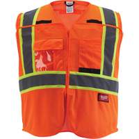 Flagman Safety Vest, High Visibility Orange, Medium/Small Ontario Safety Products