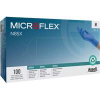 Microflex&reg; N85 Gloves, X-Small, Nitrile, 3.5-mil, Powder-Free, Blue, Class 2 Ontario Safety Products