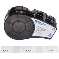 Self-Laminating Wrap Around Labels with Ribbon, Black Ontario Safety Products