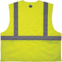 Chill-Its 6668 Safety Cooling Vest, Small, High Visibility Lime-Yellow Ontario Safety Products