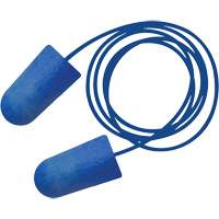 Food Pro Bullet™ BioSoft™ BioBased Metal Detectable Earplugs, Corded, One-Size, Bulk - Box, 32 NRR dB SHB926 | Ontario Safety Product