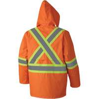 5608 Combinaison de pluie imperm&eacute;able 210D, Polyester/PVC, Petit, Orange haute visibilit&eacute; Ontario Safety Products