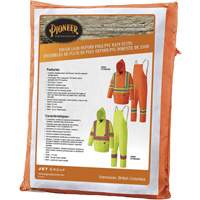 5608 Combinaison de pluie imperm&eacute;able 210D, Polyester/PVC, Petit, Orange haute visibilit&eacute; Ontario Safety Products