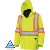 5633 Manteau 3 en 1 The Rock, Jaune lime haute visibilit&eacute;, T-petit Ontario Safety Products
