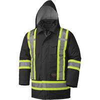5025 Manteau imperm&eacute;able 7 en 1, Noir, T-petit Ontario Safety Products