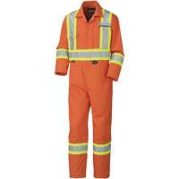 Industrial Wash Coveralls - Tall, 40, High Visibility Orange, CSA Z96 Class 3 - Level 2 SHD696 | Ontario Safety Product