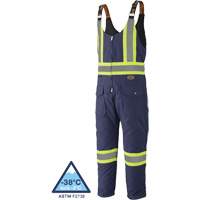 5536 Combinaison en toile de coton matelass&eacute;e, Coton, Petit, Bleu marin Ontario Safety Products