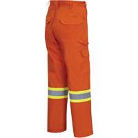 4462 Pantalon cargo de s&eacute;curit&eacute; brillant avec bande StarTech, Coton, 30, Orange haute visibilit&eacute; Ontario Safety Products