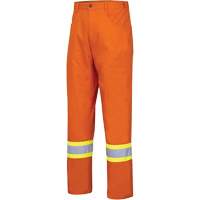 4461 Pantalon de s&eacute;curit&eacute; ultrafrais, Coton, 30, Orange haute visibilit&eacute; Ontario Safety Products