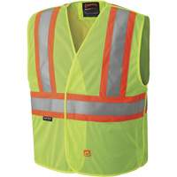 6916A Veste de s&eacute;curit&eacute; ignifug&eacute;e, Jaune lime haute visibilit&eacute;, Moyen/Petit, Polyester Ontario Safety Products