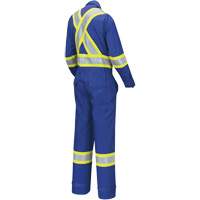 7704W Combinaison FR-Tech ignifuge/contre les arcs pour femme, Taille T-petit, Bleu royal, 10 cal/cm² Ontario Safety Products