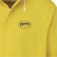 577J Veste imperm&eacute;able, Polyester/PVC, Petit, Jaune Ontario Safety Products