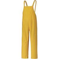 Storm Master<sup>®</sup> Bib Pants, Small, Polyester/PVC, Yellow SHE396 | Ontario Safety Product