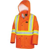 5892PKT Veste de s&eacute;curit&eacute; imperm&eacute;able &agrave; haute visibilit&eacute; ignifuge, T-petit, Orange haute visibilit&eacute; Ontario Safety Products