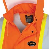 5892PKT Veste de s&eacute;curit&eacute; imperm&eacute;able &agrave; haute visibilit&eacute; ignifuge, T-petit, Orange haute visibilit&eacute; Ontario Safety Products