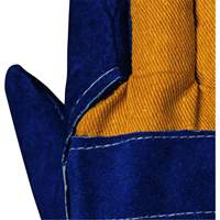 630 Gants d'appareilleur isol&eacute;s bleus, Taille unique, Paume en Cuir de vache refendu, Doublure en Boa Ontario Safety Products