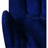 630 Gants d'appareilleur isol&eacute;s bleus, Taille unique, Paume en Cuir de vache refendu, Doublure en Boa Ontario Safety Products