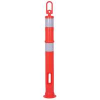 Poteau haute visibilité à boucle, Orange SHE788 | Ontario Safety Product