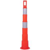 2319 Poteau d&eacute;lin&eacute;ateur empilable, Orange Ontario Safety Products