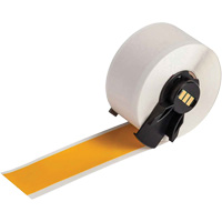 Multi-Purpose Label Tape, Vinyl, Yellow, 1" Width SHF066 | Ontario Safety Product