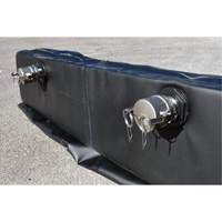 Ultra-Tanker Berm, 374 US gal. Capacity, 5' W x 10' L x 12" H, Foam Wall Ontario Safety Products